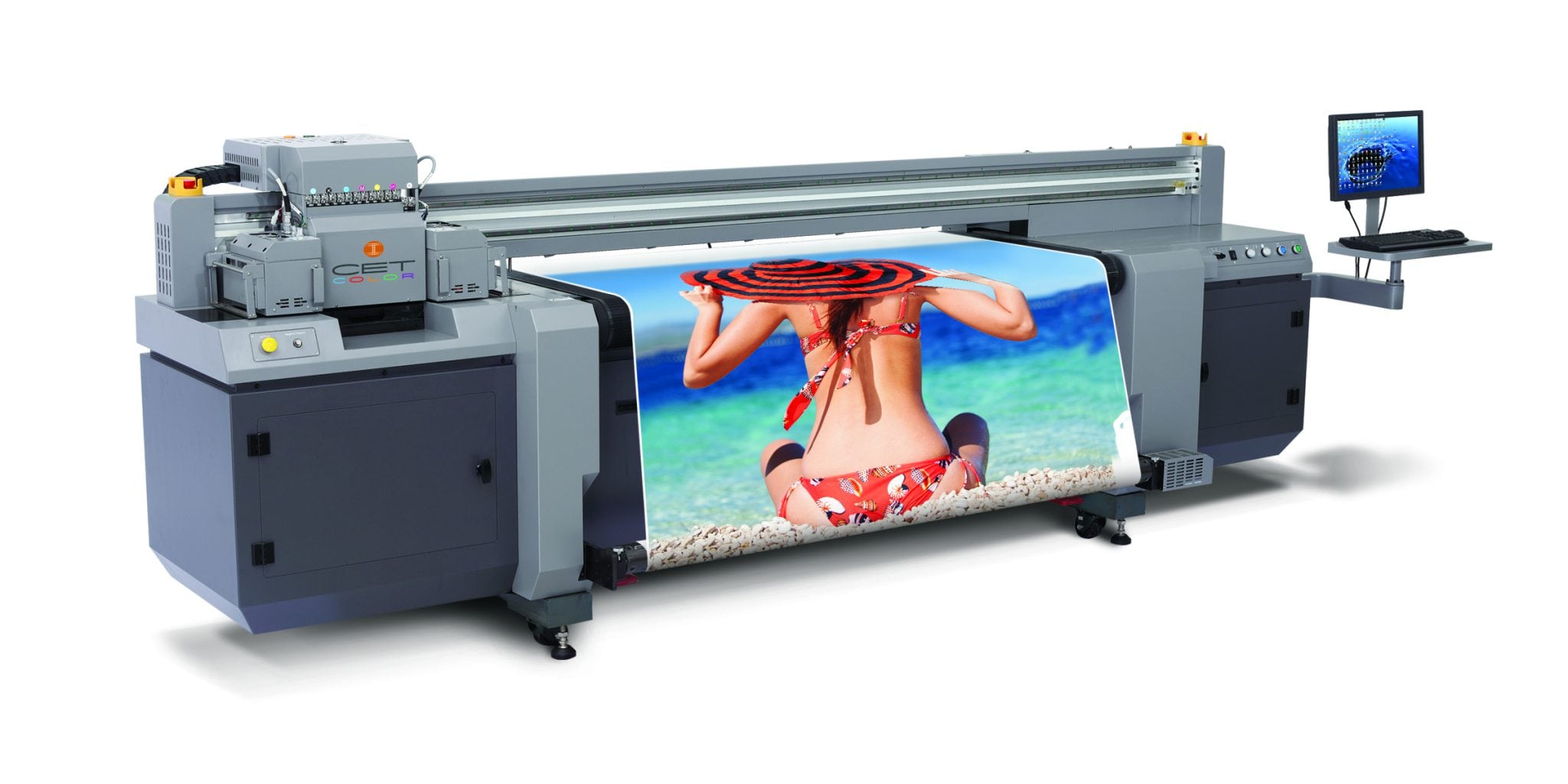 64″ Hybrid UV Printer - Q5-250h
